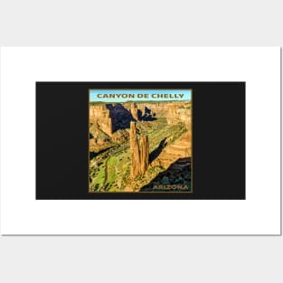 Canyon de Chelly - Spider Rock Posters and Art